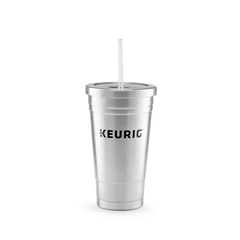 16oz Stainless Steel Iced Beverage Tumbler