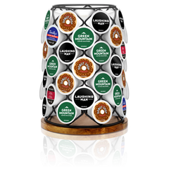 K-Cup® Pod Wood & Wire Carousel
